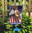 HUFDOG1002 Boxer Personalized Flag