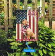 THF0166 Boxer God Bless America Personalized Flag