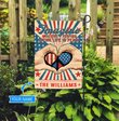 TUF2801 Hippie Personalized Flag