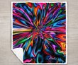 MHQHIPP101 Hippie Psychedelic Quilt Blanket