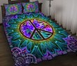 DIEH5007-HIPPIE-Wolf Quilt Bed Set