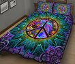 DIEH5006-HIPPIE-Unicorn Quilt Bed Set