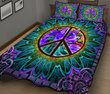 DIEH5007-HIPPIE-Wolf Quilt Bed Set