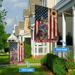 MHFMEO103 Maine Coon Hippie Personalized Flag