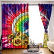 DIWA013-Hippie COLLOR WINDOW CURTAINS