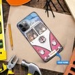 THP20070309 Hippie Boxer Personalized Glass Phone Case