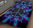 BIE0702 Hippie Neon Quilt Bed Set