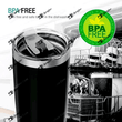 THU0152 Hippie Personalized Stainless Steel Tumbler