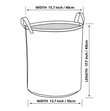 DII10082004-Hippie LAUNDRY BASKET