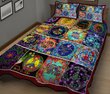 DIEH31122020001-DIQH31122020001-Hippie-Quilt Bed Set-Quilt Blanket