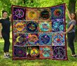 DIEH31122020001-DIQH31122020001-Hippie-Quilt Bed Set-Quilt Blanket
