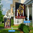 MHFCHUA104 HIPPIE TRUST GOD Personalized Garden Flag-House Flag