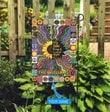 TUF0501 Hippie Personalized Flag