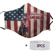 THM20072411 Doberman Pinscher God Bless Face Mask