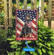 DIF4028-Doberman Pinscher Personalized Flag