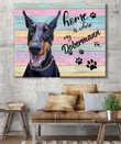 CHD0121 Dobermann Matte Canvas