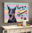 CHD0121 Dobermann Matte Canvas