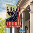 CHF0207 Doberman Personalized Flag