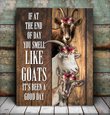 BID20072206 Goats It's Been A Good Day Matte Canvas