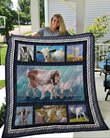 QUIANI17006 GOAT Quilt Blanket