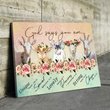 THD20072104 God says you are - Goat Matte Canvas