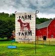 BIF20072103 Goat Farm Sweet Farm Personalized Flag