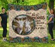 TUQ5003 TUE5003 Goat Quilt Bed Set & Quilt Blanket