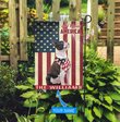 THF0142 Boston Terrier God Bless Personalized Garden Flag