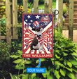 DIF6002-Boston Terrier  God bless america - 4th of july Personalized Flag