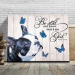 THD0123 Boston Terrier Matte Canvas