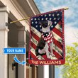 DIF4005-Boston Terrier Personalized Flag