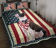 Boston Terrier Quilt Bed Set & Quilt Blanket