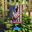 THF0275 Boston USA Personalized Flag