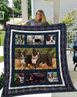 QUI18002 Boston Terrier Quilt Blanket