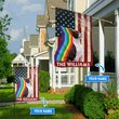 MHFCHO404 Boston Terrier LGBT Personalized Flag