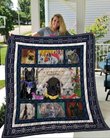 QUI20001 French Bulldog Quilt Blanket