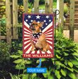 DIF3020-French Bulldog Personalized Flag