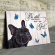 THD0149 French Bulldog Matte Canvas