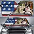 DIC4020-French Bulldog Car Sun shade