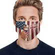 THM20072407 Bulldog God Bless Face Mask