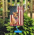 THF0183 French Bulldog God Bless America Personalized Flag
