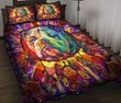 CHED1002 Bulldog Quilt Bed Set