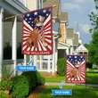 DIF3006-Bulldog Personalized Garden Flag-House Flag