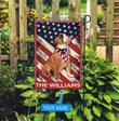 DIF4007-Bulldog Personalized Flag