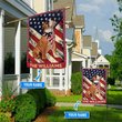 DIF4007-Bulldog Personalized Flag