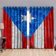 BIW20082401 Hibiscus Puerto Rico WINDOW CURTAINS