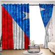 BIW20082401 Hibiscus Puerto Rico WINDOW CURTAINS
