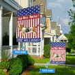CHFD3012 Basset Hound God Bless America Personalized Flag