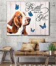 THD0119 Basset Hound Matte Canvas