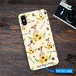 DUP1008 Jack Russell Terrier Personalized Glass Phone Case